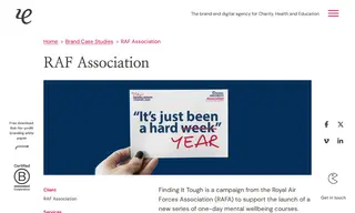 Preview of the Royal Air Forces Association (rafa) Case Study