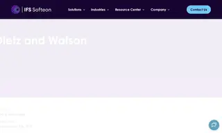 Preview of the Dietz and Watson Case Study