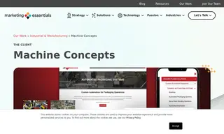 Preview of the Machine Concepts Case Study