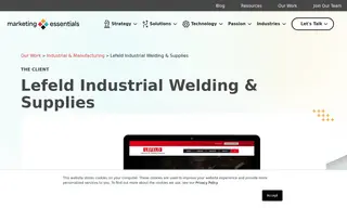 Preview of the Lefeld Industrial & Welding Supplies Case Study