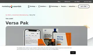 Preview of the Versa Pak Case Study