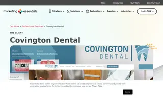 Preview of the Covington Dental Case Study