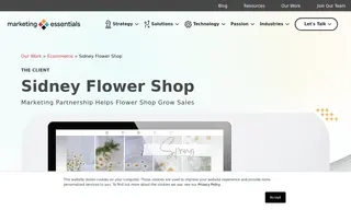 Preview of the Sidney Flower Shop Case Study