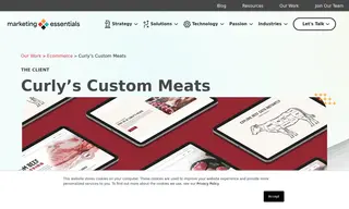 Preview of the Curly’s Custom Meats Case Study