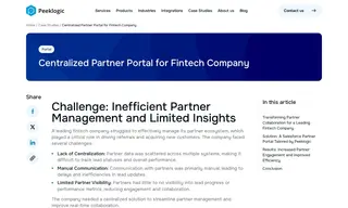 Preview of the FinTech company Case Study