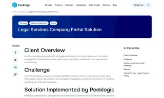 Preview of the Mid-sized Legal Services Firm Case Study