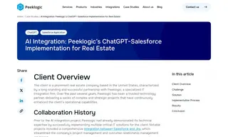 Preview of the Prominent Real Estate Company Case Study