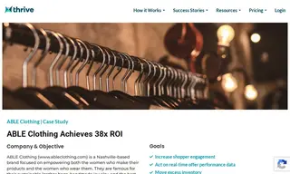 Preview of the ABLE Clothing Case Study