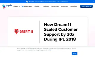 Preview of the Dream11 Case Study