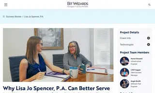 Preview of the Lisa Jo Spencer, P.A Case Study
