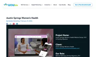 Preview of the Austin Springs Women’s Health Case Study