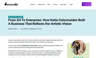 Preview of the Katie Colormaiden (EmbodyArt by Colormaiden) Case Study