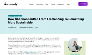 Preview of the Web Designer Academy Case Study