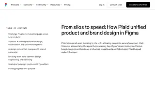 Preview of the Plaid Case Study