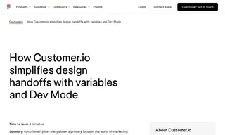 Preview of the Customer.io Case Study