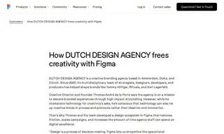 Preview of the Dutch Design Agency Case Study