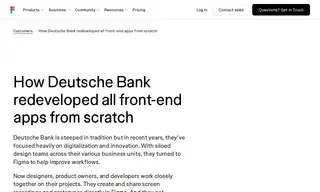 Preview of the Deutsche Bank Case Study