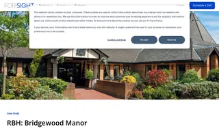 Preview of the Bridgewood Manor Hotel & Spa Case Study