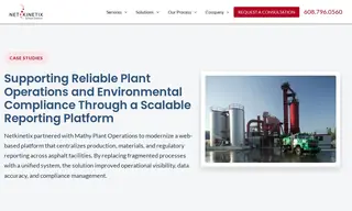 Preview of the Mathy Construction Company Case Study