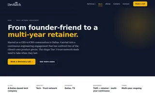 Preview of the Dallas-based Tech Company Case Study
