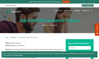 Preview of the Fortune 100 Pharmaceutical Company Case Study