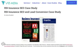 Preview of the RSI Insurance Case Study