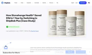 Preview of the Stonehenge Health Case Study