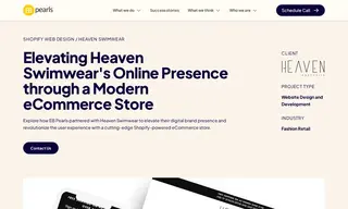 Preview of the Heaven Swimwear Case Study