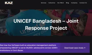 Preview of the Unicef Bangladesh – Joint Response Project Case Study