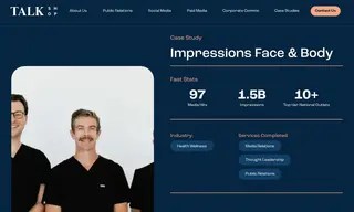 Preview of the Impressions Face + Body Case Study