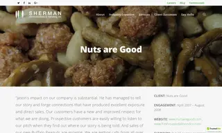 Preview of the Nuts are Good Case Study