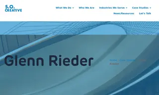 Preview of the Glenn Rieder Case Study