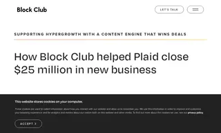 Preview of the Plaid Case Study