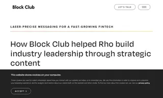 Preview of the RHO Case Study