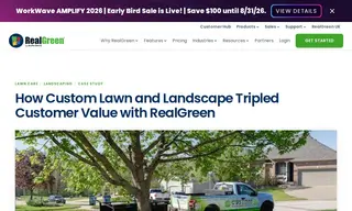Preview of the Custom Lawn and Landscape Case Study