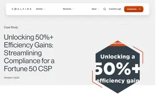 Preview of the Fortune 50 CSP Case Study