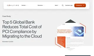 Preview of the Top 5 Global Bank Case Study