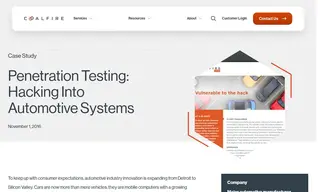 Preview of the Major Automotive Manufacturer Case Study