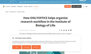 Preview of the Institute of Biology of Lille Case Study