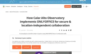 Preview of the Calar Alto Observatory Case Study