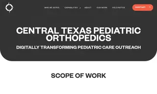 Preview of the Central Texas Pediatric Orthopedics Case Study