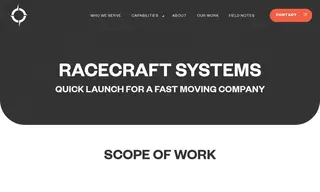 Preview of the Racecraft Systems Case Study