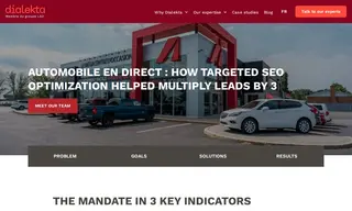 Preview of the Automobile En Direct Case Study