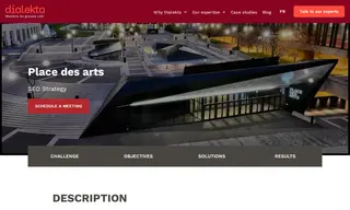 Preview of the Place Des Arts Case Study