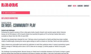 Preview of the Quantic Dream Case Study