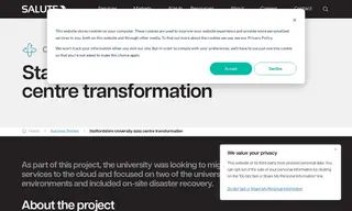Preview of the Staffordshire University Case Study