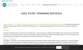 Preview of the Standard BioTools Case Study