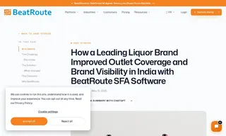 Preview of the Leading Liquor Brand in India Case Study