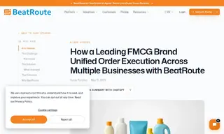 Preview of the FMCG Leader (unnamed) Case Study
