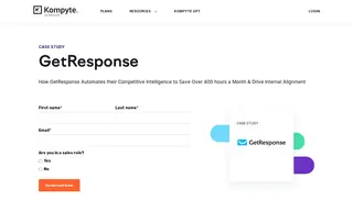 Preview of the GetResponse Case Study